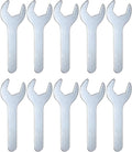 HARFINGTON 10pcs Small Wrench 24x120x2.3mm Metric U-Shaped Single Open Ended by HARFINGTON