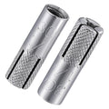 Wensilon 1/4"-20 Premium Stainless Steel Drop in Anchors Assortment, Knurled by Wensilon