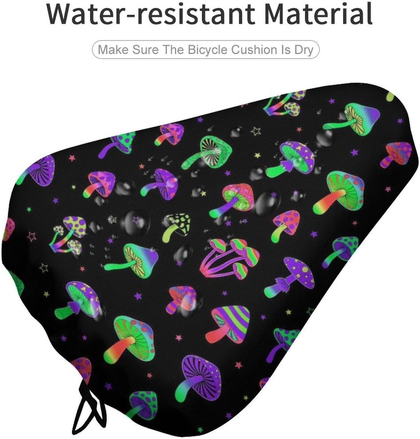 Breathable Bicycle Seat Cover for Boys Girls, Mountain Road Cycling Comfort Dustproof Outdoor Travel