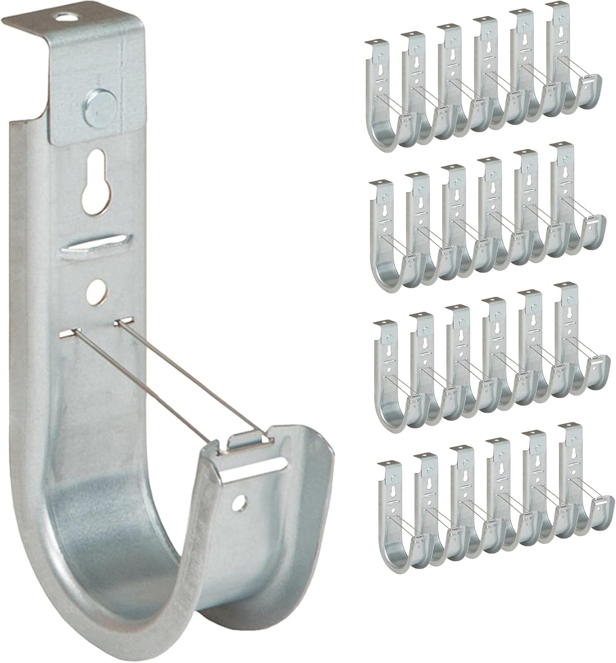 icc 2-inch ceiling j hook cable management hook, main product view