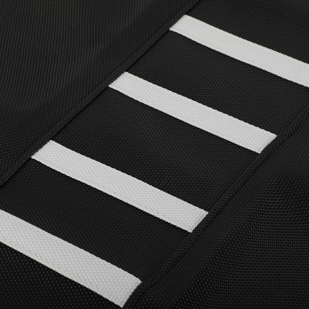 Dirt Bike Seat Cover,Universal Motorcycle Grip Cushion Guard for Most Dirtbike Ebike Like CRF CR YZ TTR WR KX KLX EX EXC 50 80 85 110 125 150 250 450-Black