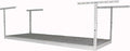 saferacks 3x8 overhead garage storage rack, white, 24"-45", main product view