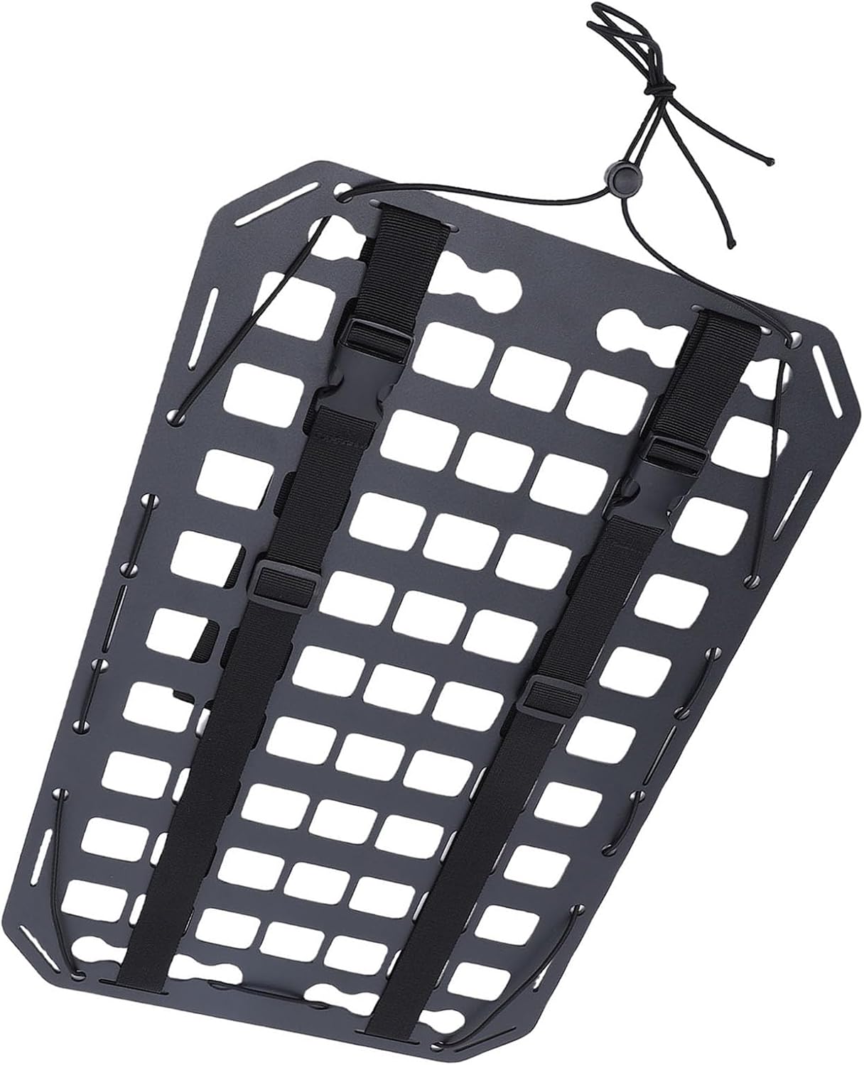 GOTOTOP Molle Panel, Aluminum Cargo Organizer with Versatile Storage, for SUV Truck RV Outdoor Gear