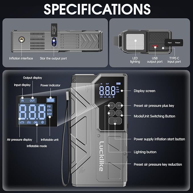 【New】 Lucklike Jump Starter - Image 2
