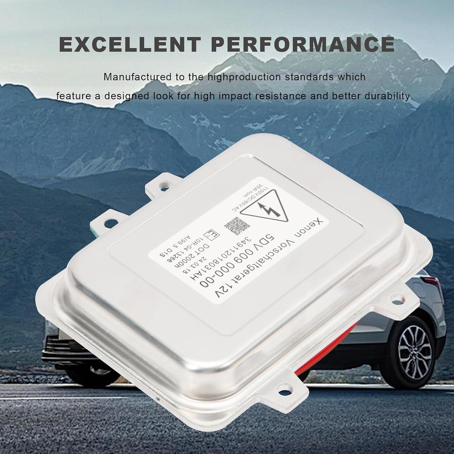 HID Headlight Ballast Replacement for 5dv00900000 Escalade 2007-2014, Xenon Headlight Ballast Control Unit for E60 2006-2009, Town Country 2004-2014 Accessories 2pcs 5dv 009 000-00