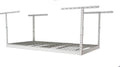 saferacks 3x6 overhead garage storage rack, white, 12"-21", main product view