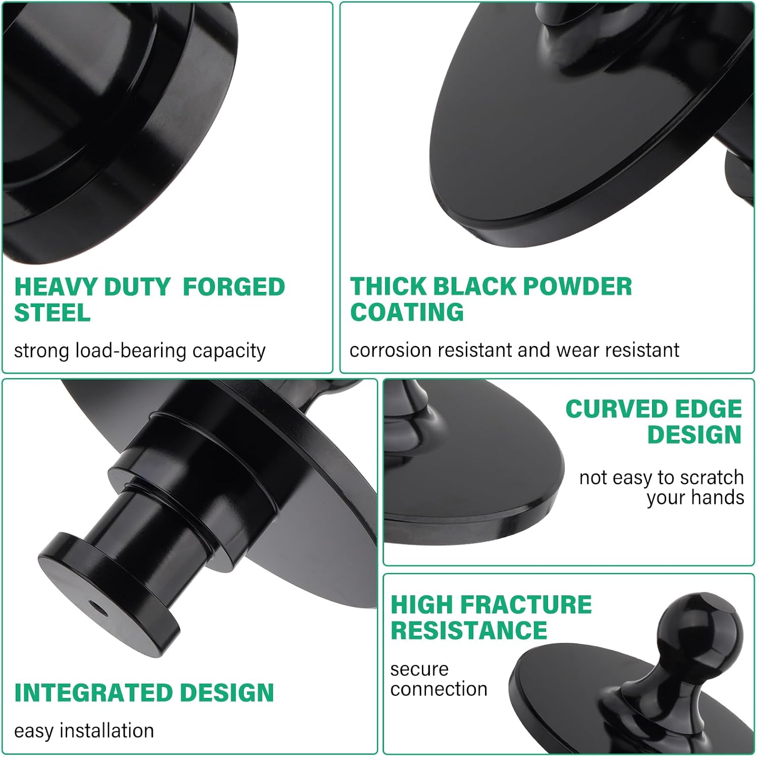 Fifth Wheel Gooseneck Hitch Adapter, Kingpin to 2-5/16'' Gooseneck Ball Adapter for RV Truck Pickup Trailer, 30000lbs Max Load Capacity
