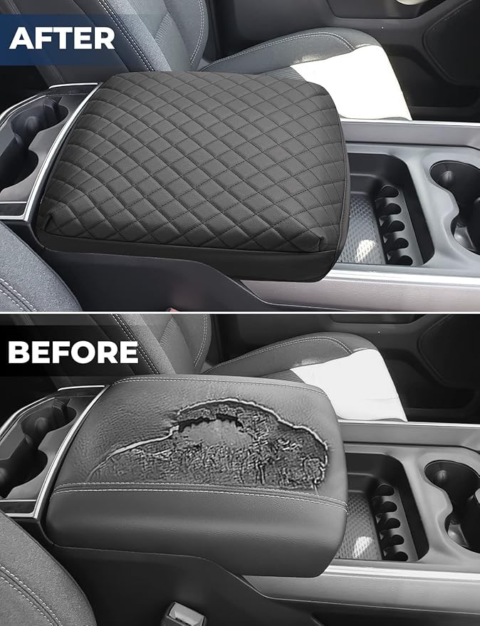 ISSYAUTO Center Console Cover Armrest lid Cover Compatible - Image 6