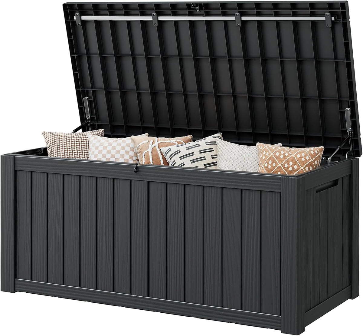 outdoor storage box waterproof, 160 gallon deck box, main product view