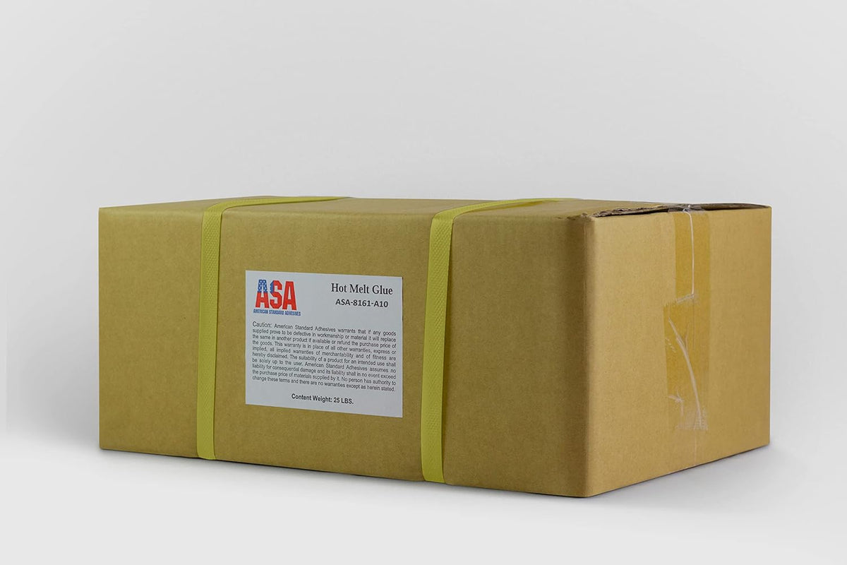 asa hot glue sticks 7/16" x 10" full, close-up detail