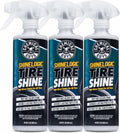 Chemical Guys ShineLogic Tire Shine 3-Pack, Deep Wet Black Shine, Safe for Cars, Trucks, Motorcycles, RVs & More, (3-20 fl oz) - TVD1202003