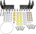 Universal Installation Kit w/Hardware and Brackets Compatible with 5th Wheel Trailer Hitches Installation Kit Replace Reese #30035, 58058 (10 - Bolt Design)