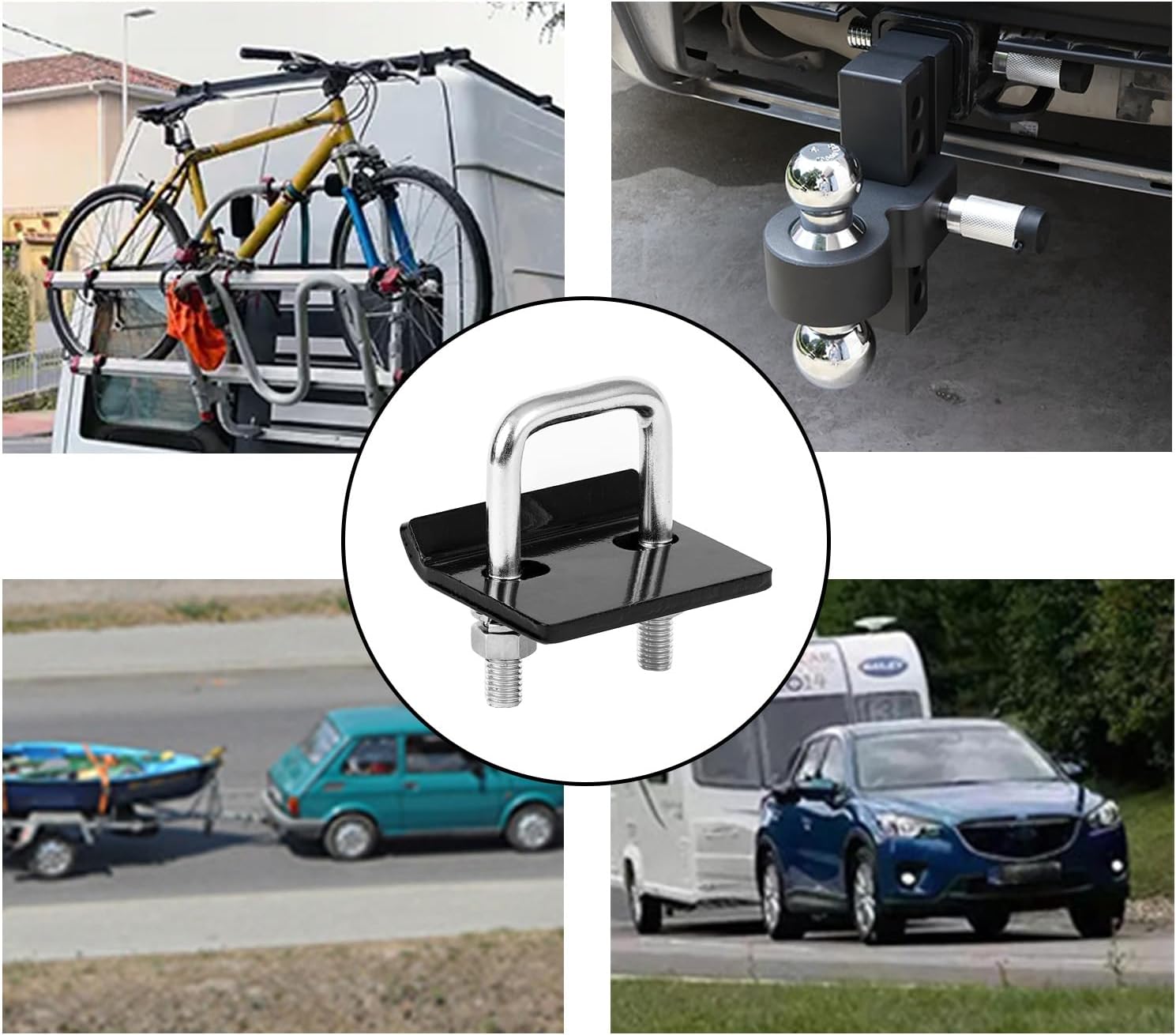 Big RED Hitch Tightener and Heavy Duty Anti-Rattle Stabilizer: Made of Carbon Steel for 1.25" and 2" Hitches, Reduces Movement,Trailer Hitch Accessories