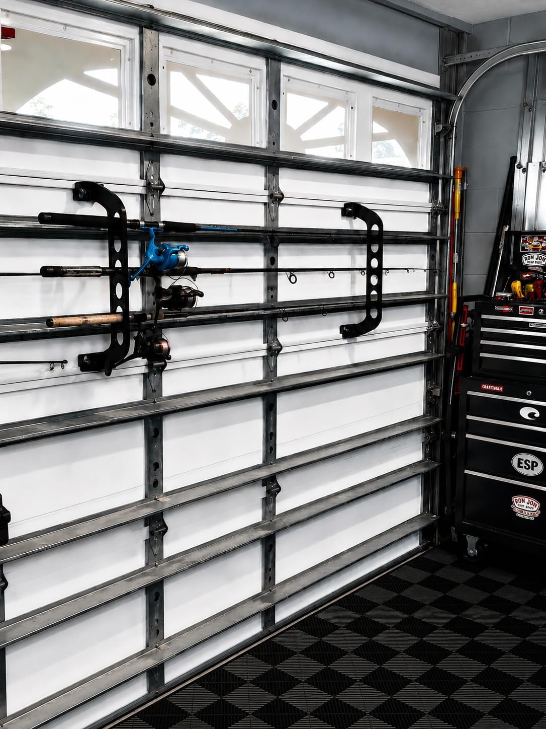 cobra storage garage door storage rack - 21", main product view