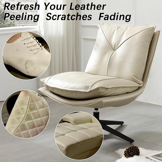 Leather Recoloring Balm, Leather Color Restorer Conditioner, Leather Restorer - Image 3