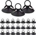 24PCS Car Glass Windshield Sunshade Suction Cups, Car Window Shades Suction Cups, Pull Ring Sun Visor Suction Cups, Universal Car Accessories Suction Cup Hooks for Car Windows Kitchen Bathroom