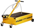 25 Gal Electric Oil Drain Pan, 110V High-Flow Pump, 9.8 FT Hose, 200 W Motor by CAMMOO
