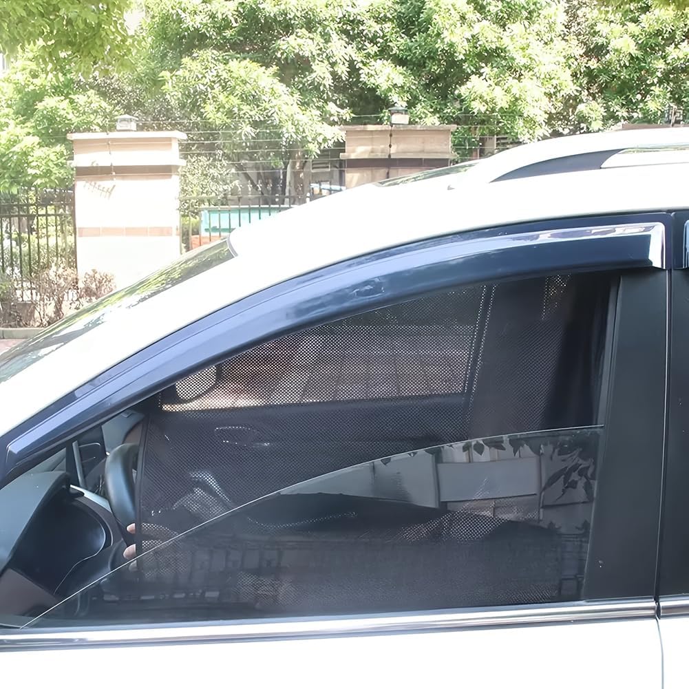 4 Pcs Car Side Window Sun Shade for Acura RDX 2019-2024 2025, Magnetic Window Cover Sun Blocker Heat Shield Auto Privacy Shade Mesh Curtain Protector