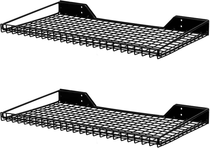 Wallmaster Garage Wall Shelf 2 Pack 23.6"x11.8" Wall Mount Heavy Duty Metal