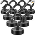 Neosmuk Magnetic Hooks, Cruise Ship Essentials, 30lb+ Heavy Duty Magnetic Hooks by Neosmuk