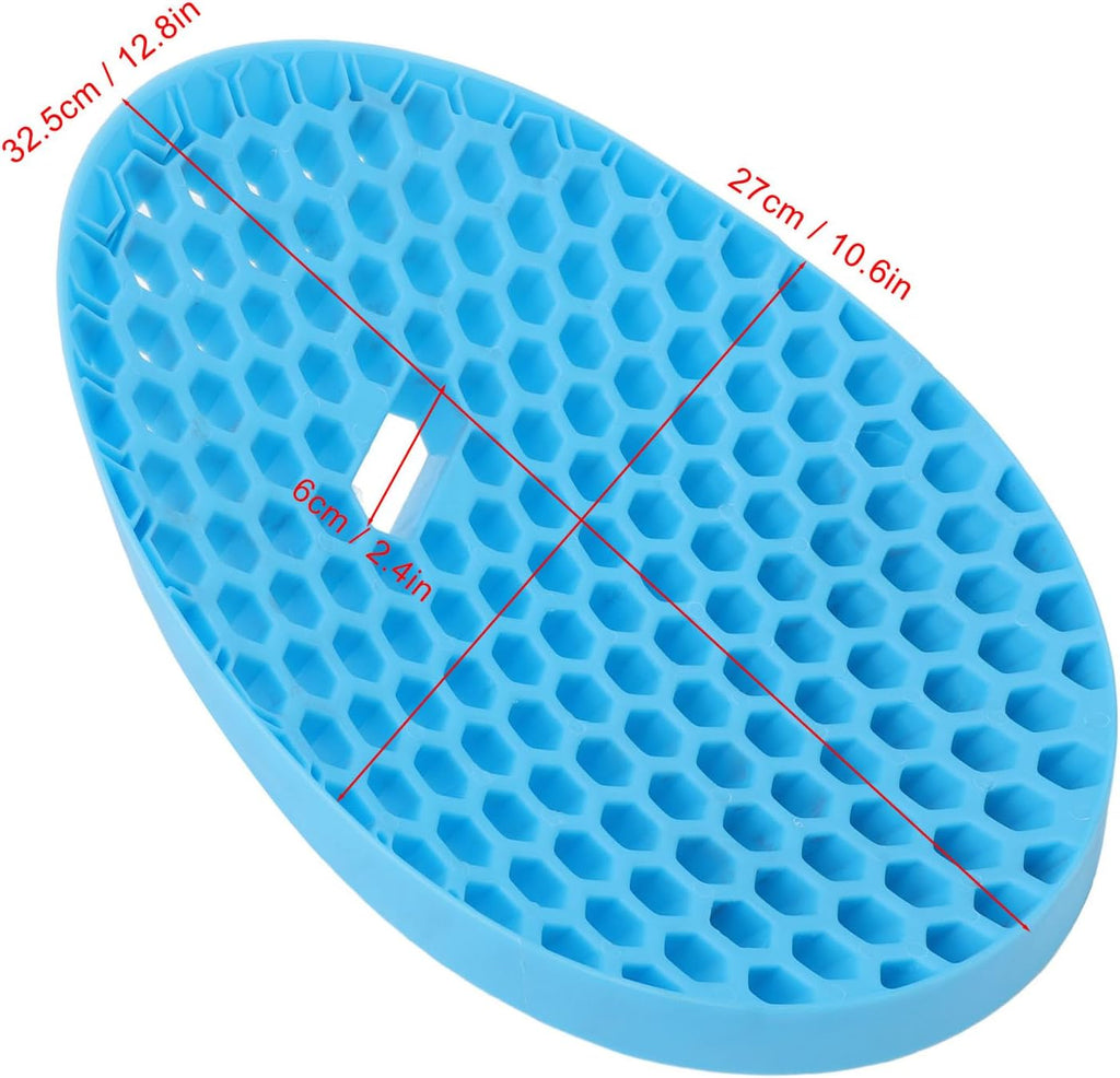Car Wash Bucket Insert for Sediment Separation, Efficient Rugged Design for Car Detailing, Blue