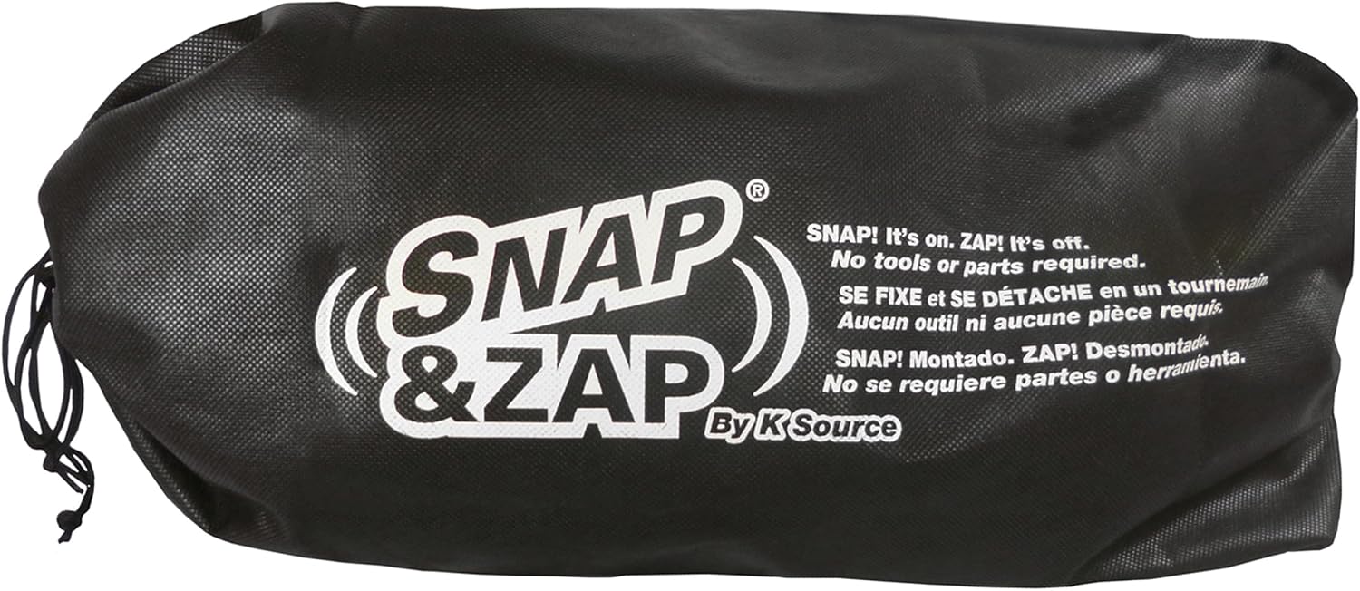 K SOURCE Snap & Zap 80930 Custom Fit Towing Mirror for 2019-2024 Silverado 1500, Sierra 1500, Patented