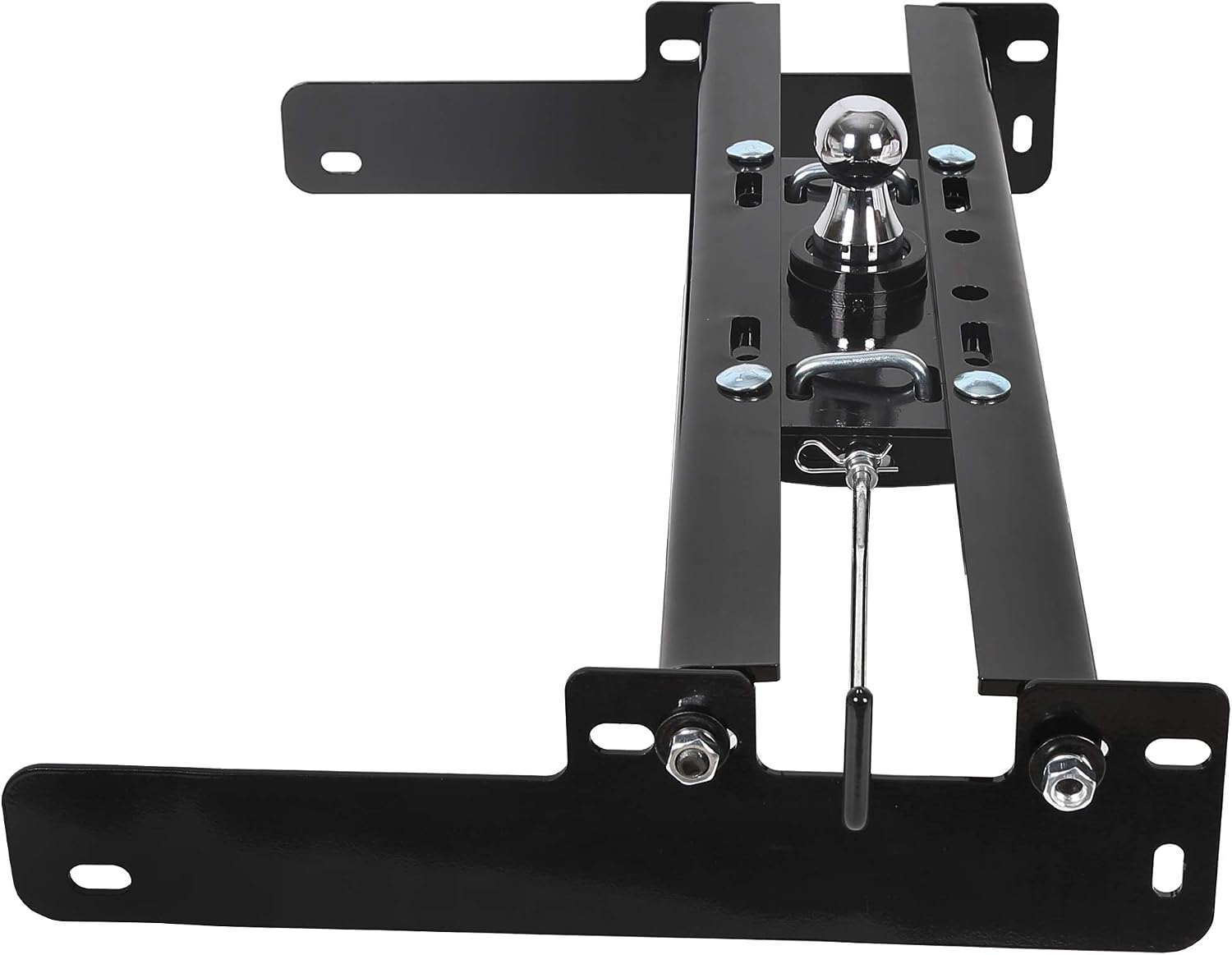 ECOTRIC Gooseneck Trailer Hitch System Compatible with 2004-2014 Ford F150 Under Bed Trailer Hitch System Complete Kit