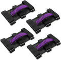 Kujunpao4 X Roll Bar Grab Handles Grip Handle Compatible with Jeep Wrangler JLU JK JKU TJ YJ LJ JT JL & Gladiator JT 1987-2021 UTV & ATV, Fits 1.5 to 3 Inch Bars 3 Straps Woven Holder(Purple)