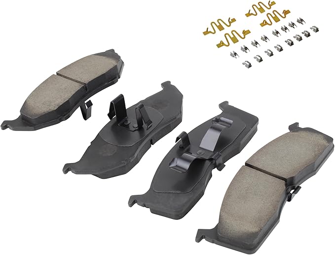 Premium Ceramic Front Brake Pads Compatible - Image 2