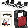 TORACK 4 Pack Garage Storage System Hooks, Heavy Duty Wall Mount Tool Organizer