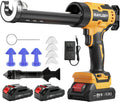 electric caulking gun, battery powered caulk gun with, main product view