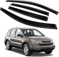 4PCS Rain Guards Window Visors Fits