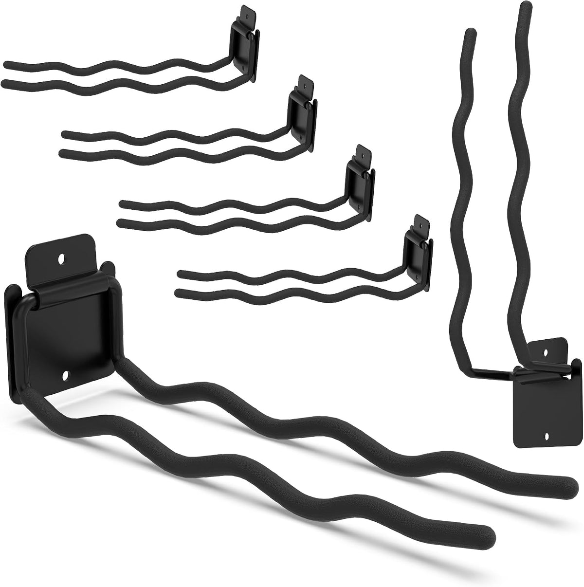 12" wave garage hooks, main product view