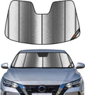 Pigenius Windshield Sunshade for Nissan Sentra 2020-2025 Custom Front Window Shade - Metallic