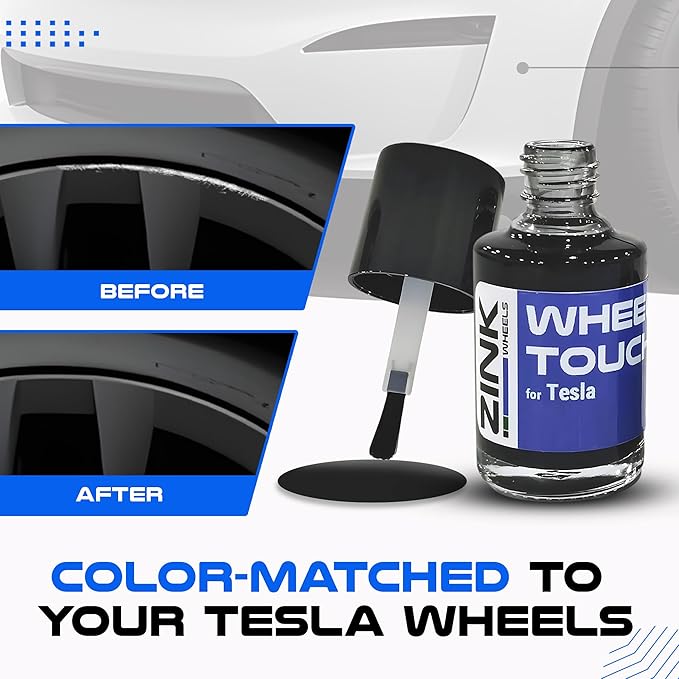 Premium Tesla Wheel Curb Rash Repair Kit - Image 5