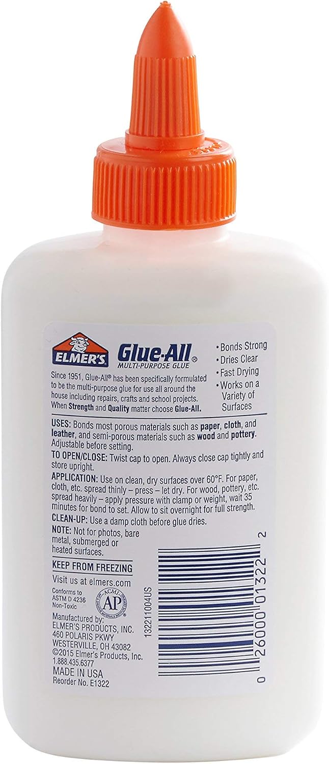 elmer's glue-all, multi-purpose liquid glue, 4oz, 12 count, view 9