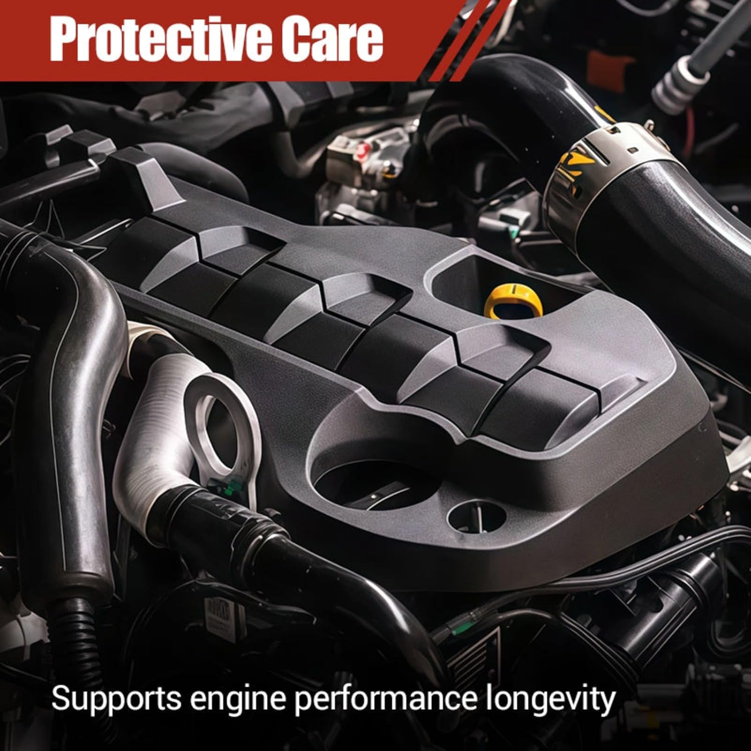 Engine Cleaner Spray for Car, Automotive Engine Compartment Coating Agent Grease and Dirt, Engine Bay Cleaning Solution for Vehicle Maintenance, Car Care Cleaning Spray 120ml (2Pcs)