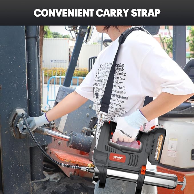 Mellif Cordless Power Grease Gun Compatible - Image 9