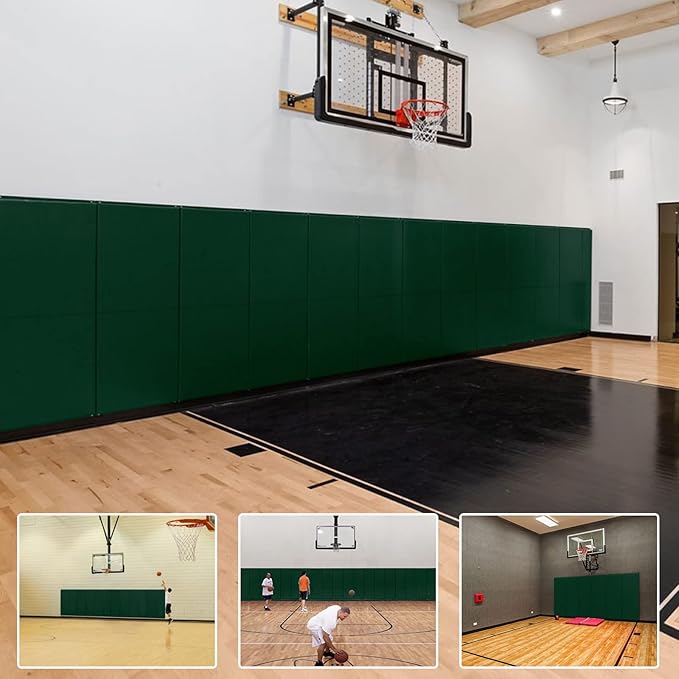 PROGOAL 2"/4" Thick Foam Protection Wall Pad，Gym Basketball-Court by PROGOAL