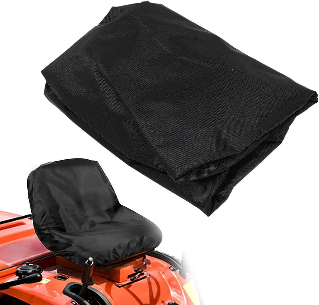 banapoy 50x35x39cm Tractor Seat Cover for Riding Field Mower Forklift, Water Proof 210D Oxford Cloth Universal Protective Cover, Weather Proof, Easy to Clean