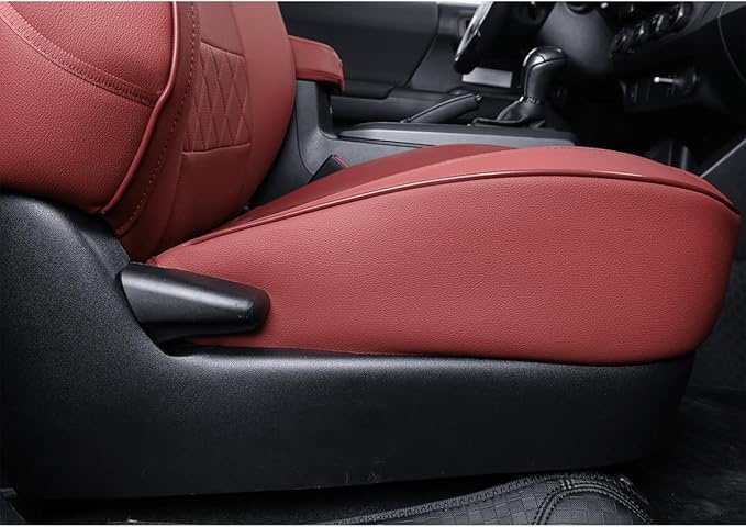 EKR Custom Fit Tacoma Leather Car Seat Covers - Image 3