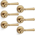 amerdeco 6 pack champagne bronze privacy interior door, main product view