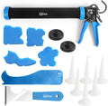 pro sausage caulk gun kit heavy duty silicone, main product view