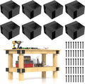 set of 8 heavy duty workbench bracket kit, main product view