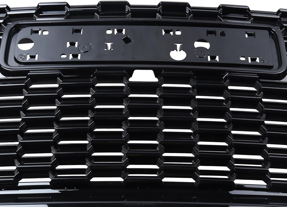 Grille Set 8pcs Compatible with 2021-2024 GMC Yukon/Yukon XL Denali Front Upp...