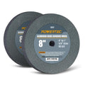 powertec bench grinder wheel 2pk, 8 inch grinding, main product view