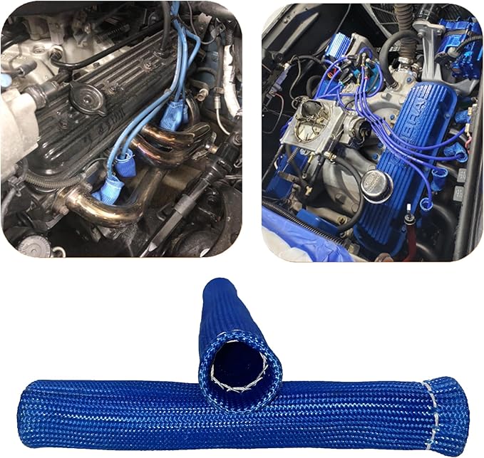 Spark Plug Wire Heat Shield 8PCS Spark Plug Boots Thermal Protection Sleeve - Image 5