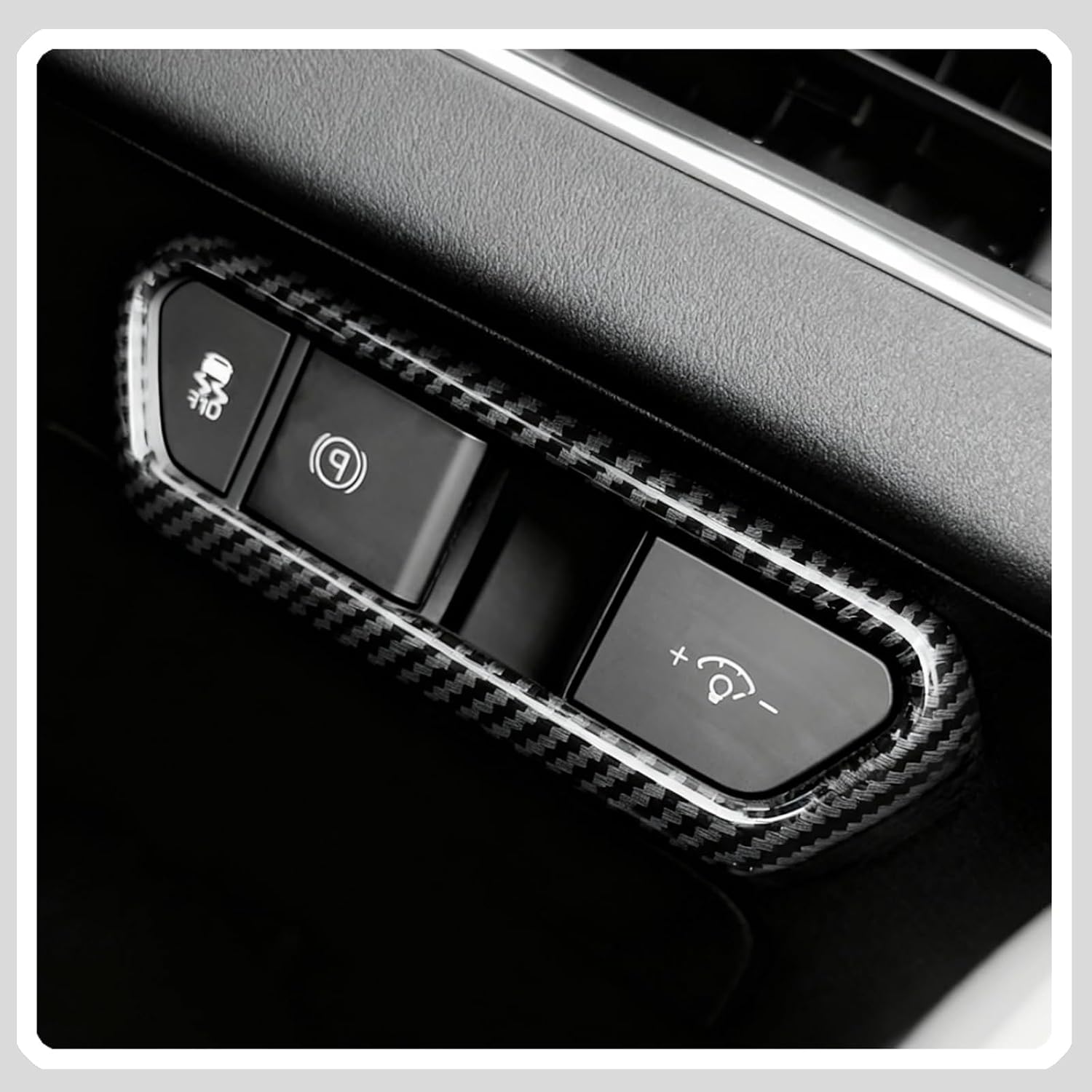 Front Lamp Adjustment Cover,for Kia k4 2024 2025 2026,Stylish Automobile Front Lamp Adjusting Trim Accessories - Carbon Fiber