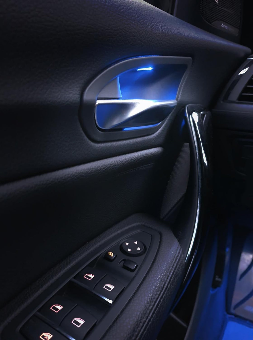 HYUGA For BMW LED Ambient Board Light Door Handle Replacement compatible with BMW F20 / F30/ F32/F10/F11 (Pack of 2)