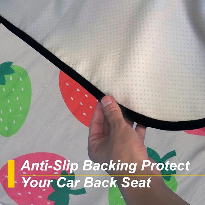 Back Seat Cover for Car Trucks Van SUV, Waterproof Rear Bench Towel Seat Covers - Image 5